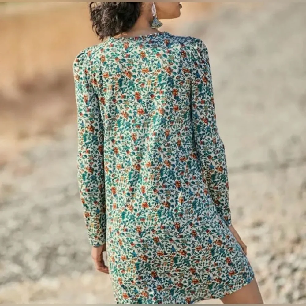 Peruvian Connection 100% Pima Cotton Prairie Dress - Picture 2 of 15
